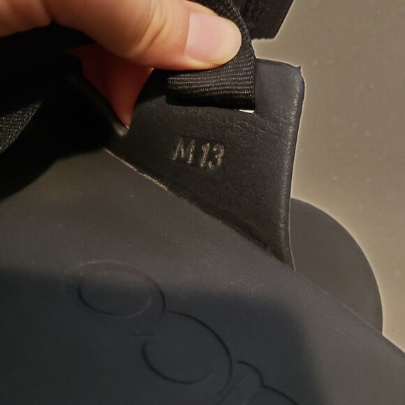 Chaco Chillos Slide Black/Black Comfort Sandal Men's US size 13 - Picture 6 of 6